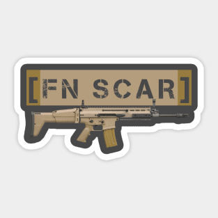 Assault Rifle FN SCAR Sticker